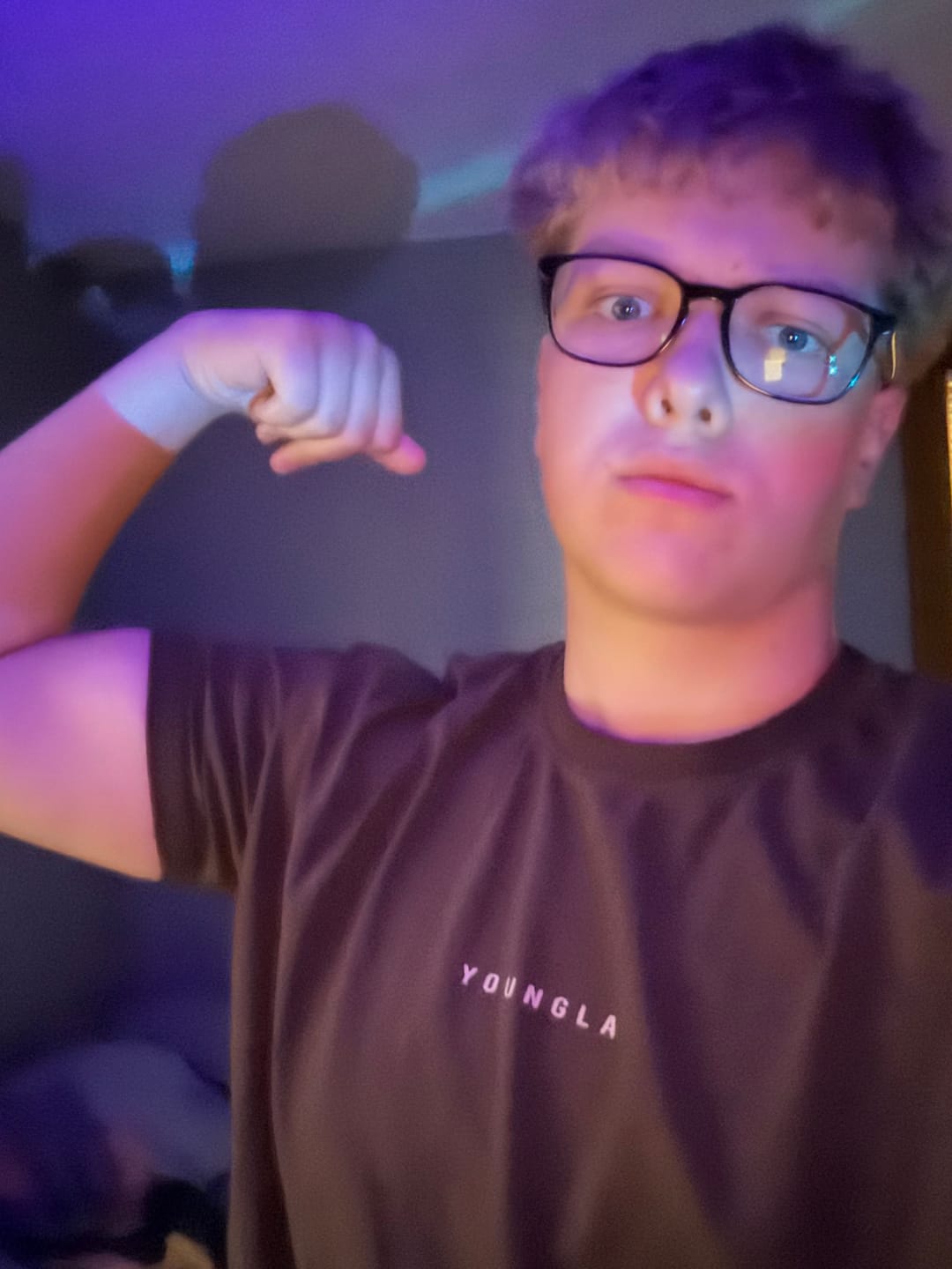 Customer photo review of 401 Essential Jacked Tees