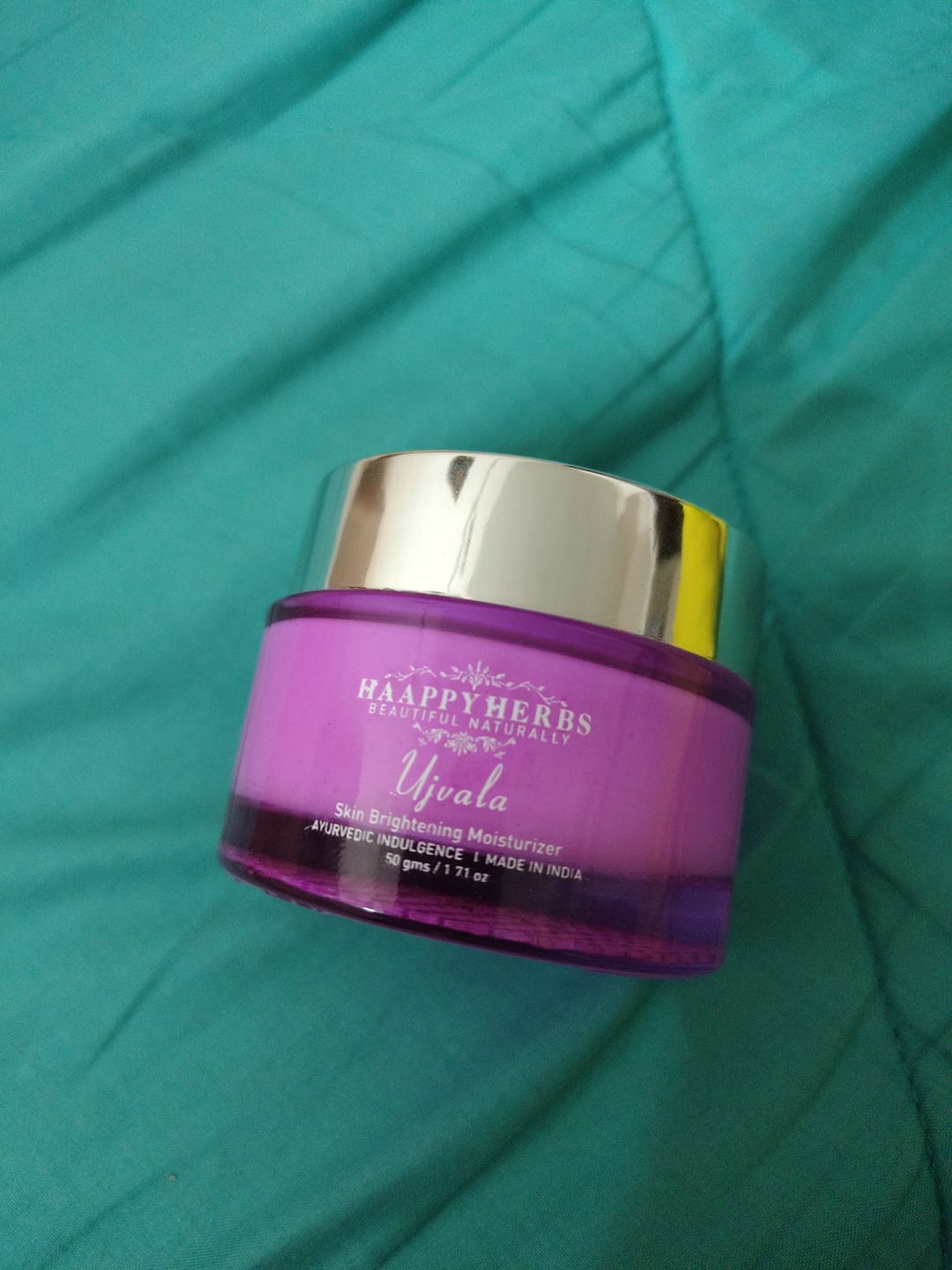 Customer photo review of Ujvala Skin Brightening Moisturizer