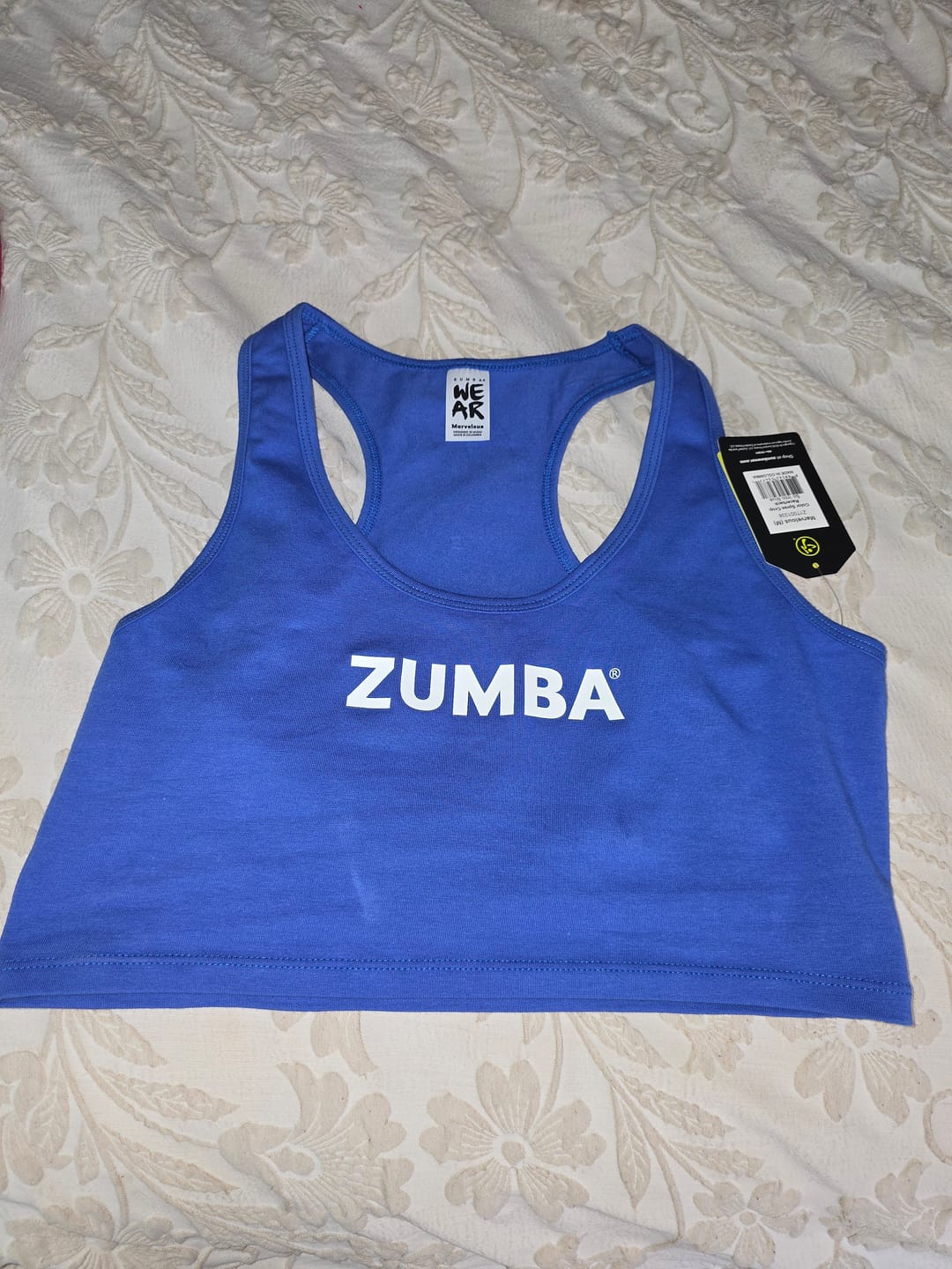 Customer photo review of Color Spree Crop Racerback