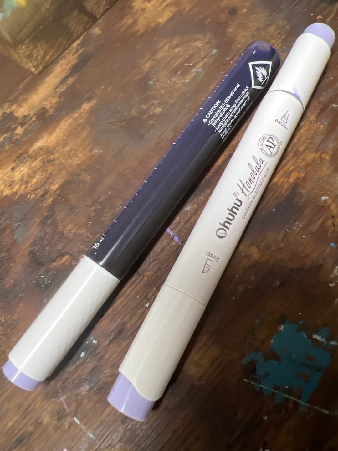 Customer photo review of Ohuhu Marker Ink V38 / R24 / V189 Refill for Alcohol marker