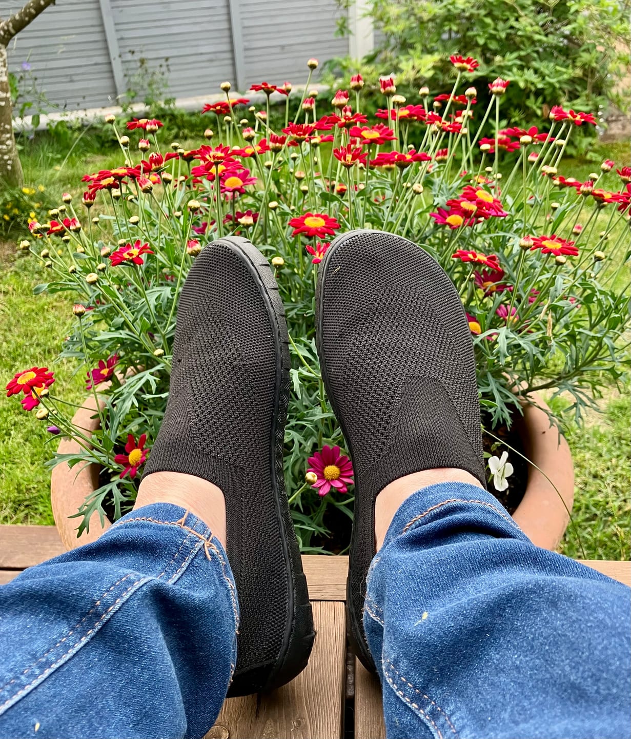 Customer photo review of Vaistoa Lempeä 3 slip on -paljasjalkakengät