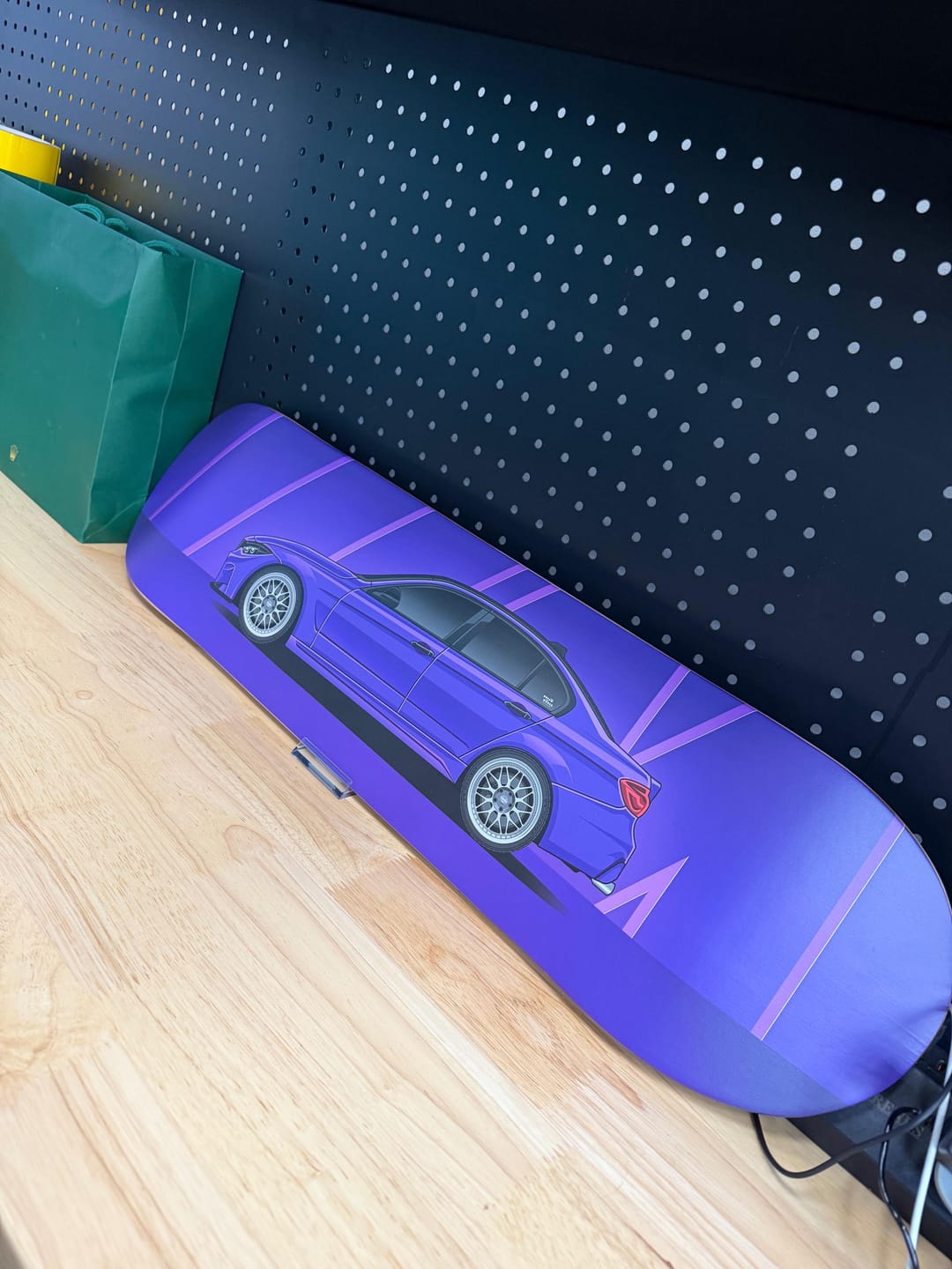 Customer photo review of Custom Skateboard Design