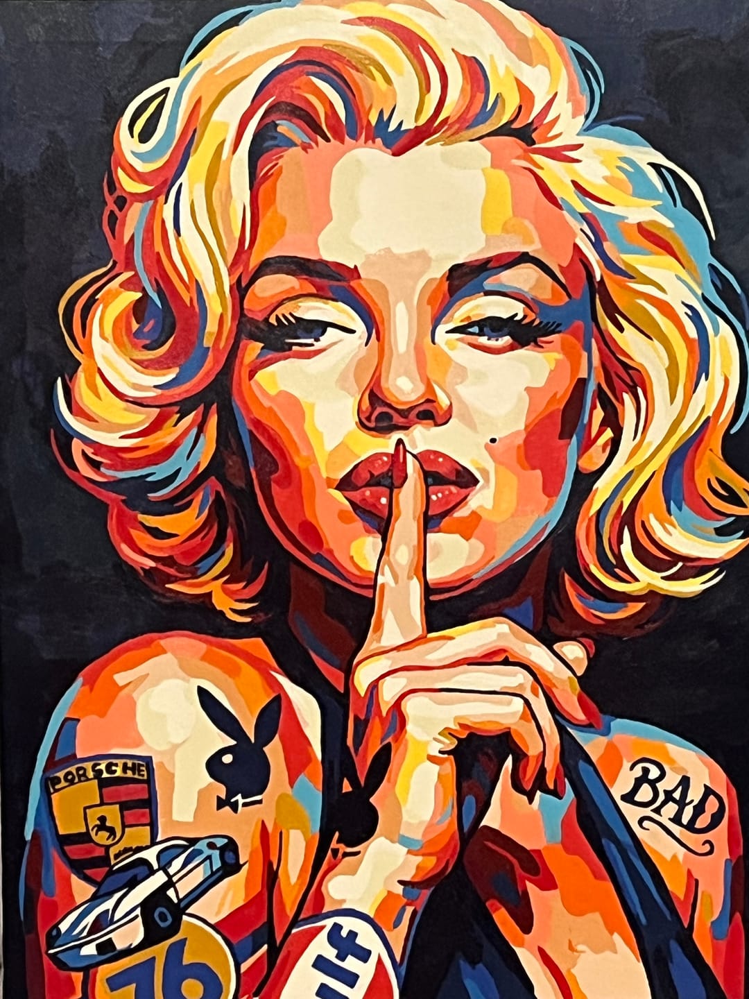 Customer photo review of Pop Art Marilyn