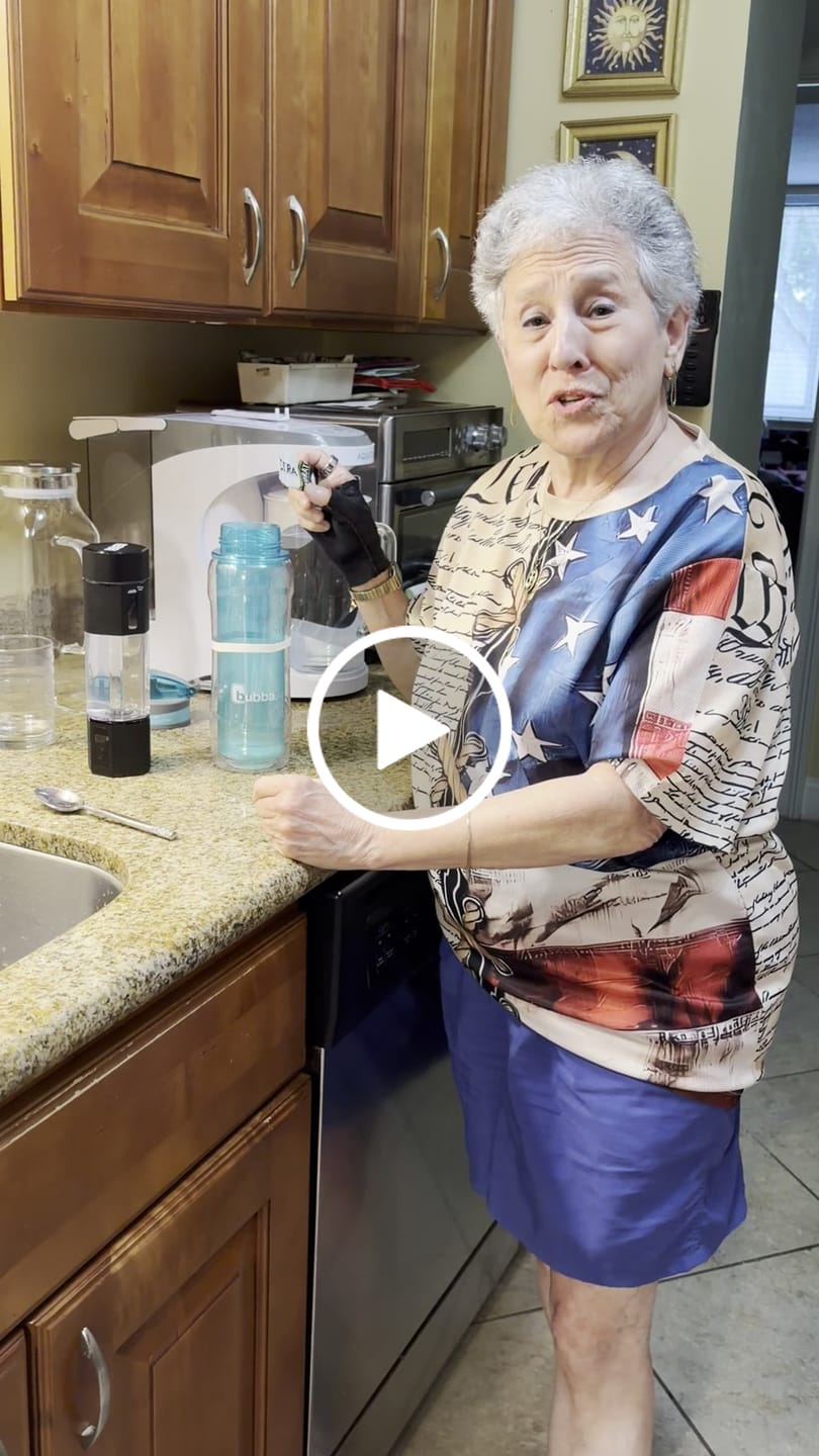 Customer video review of HYDRATE