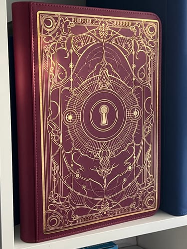 Customer photo review of ARCANA KEY - 9-Pocket Trading Card Binder