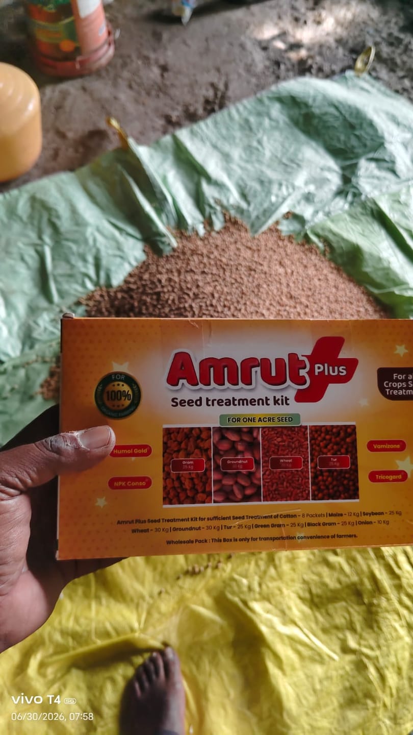 Customer photo review of Amrut Plus Seed Treatment Kit