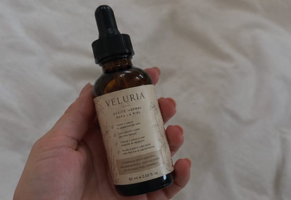 Customer photo review of Aceite Reductor de Vello Facial — Fórmula 100% Natural