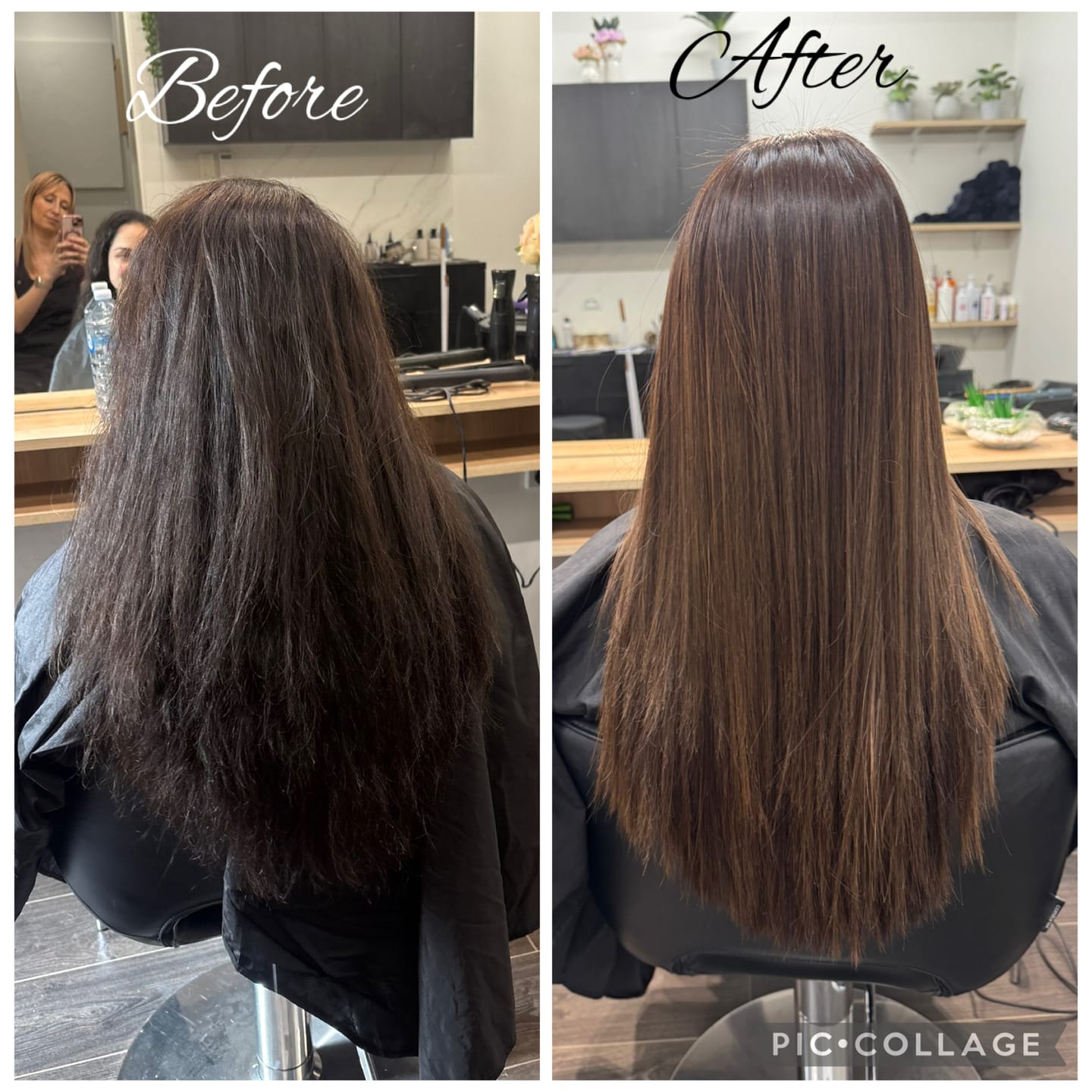 Customer photo review of Infusion Salon Starter Kit – Ultimate Brazilian Nanoplasty Solution