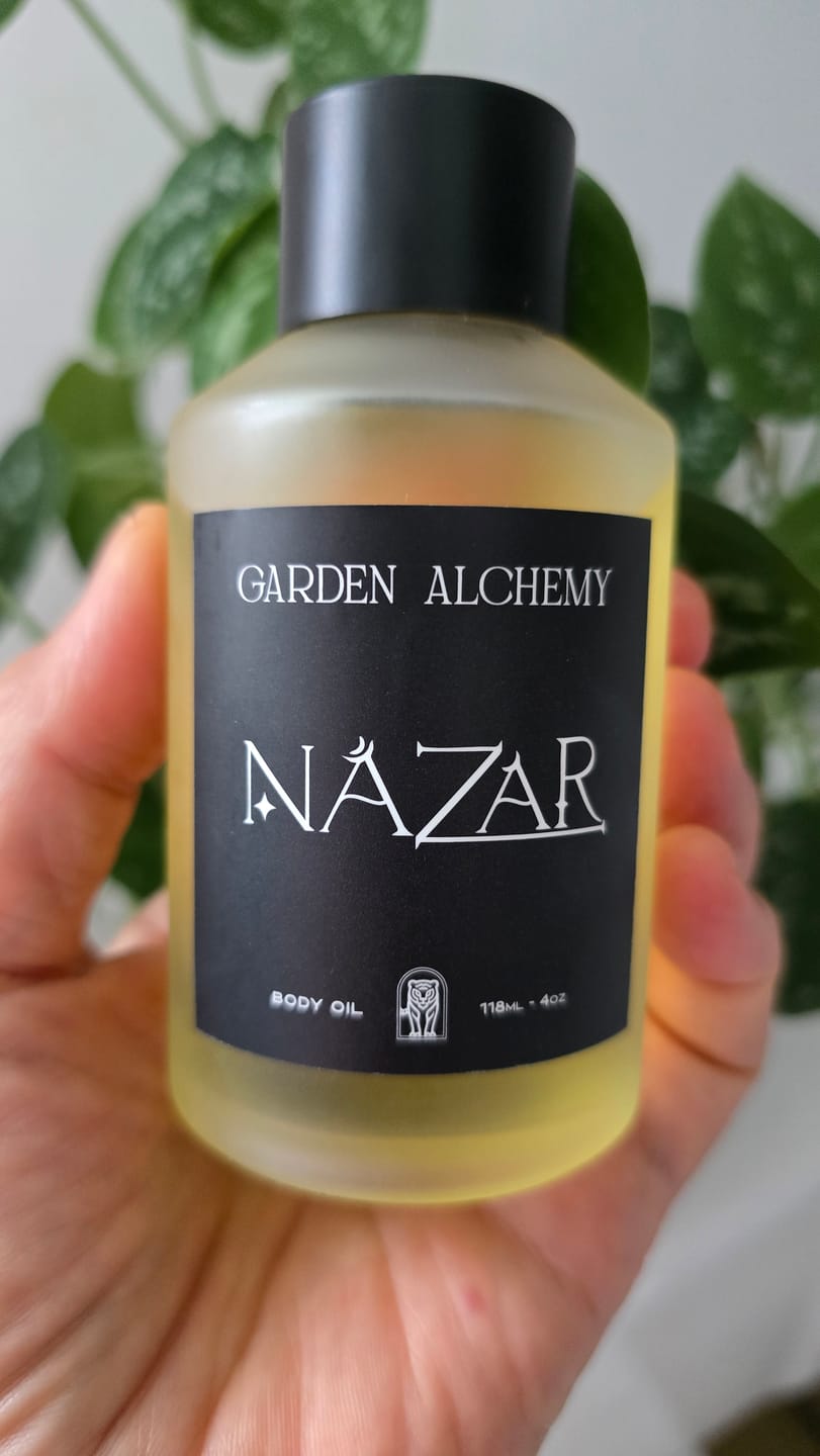 Customer photo review of NAZAR BODY OIL