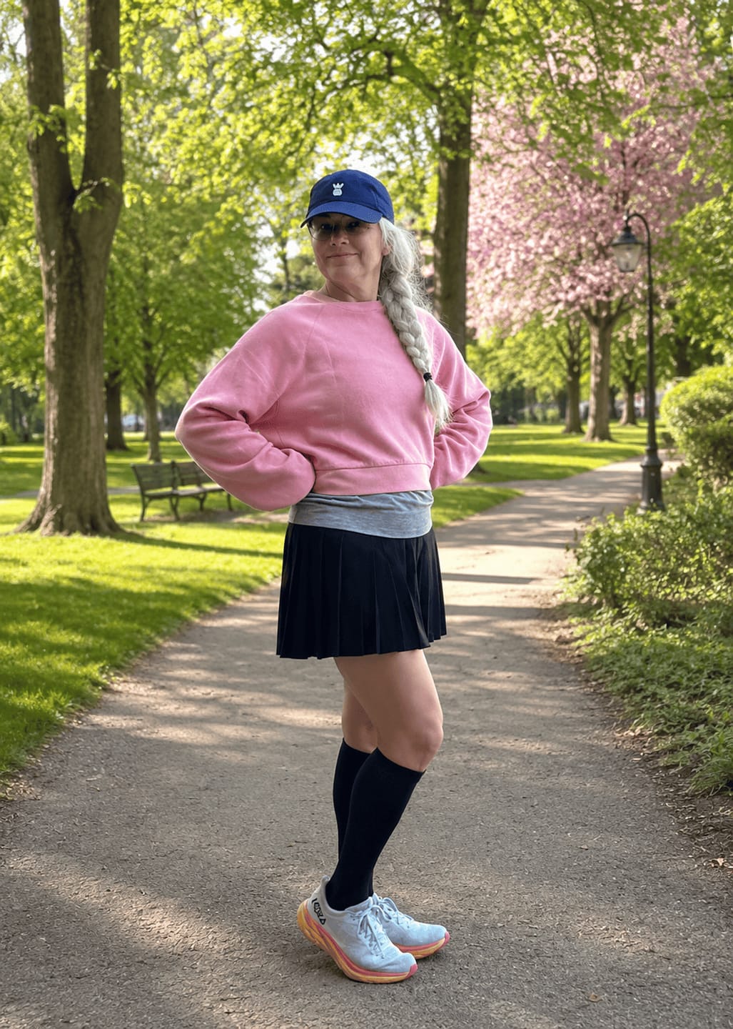 Customer photo review of Bamboo Compression Socks