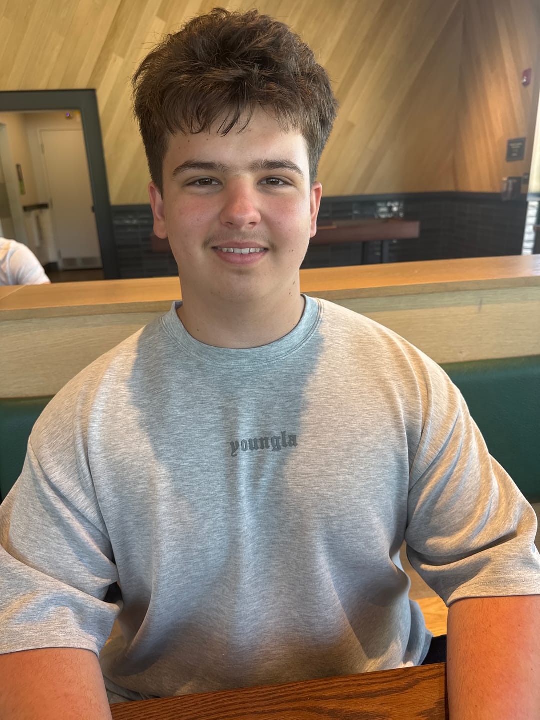 Customer photo review of 4064 - Superman Huge Tees