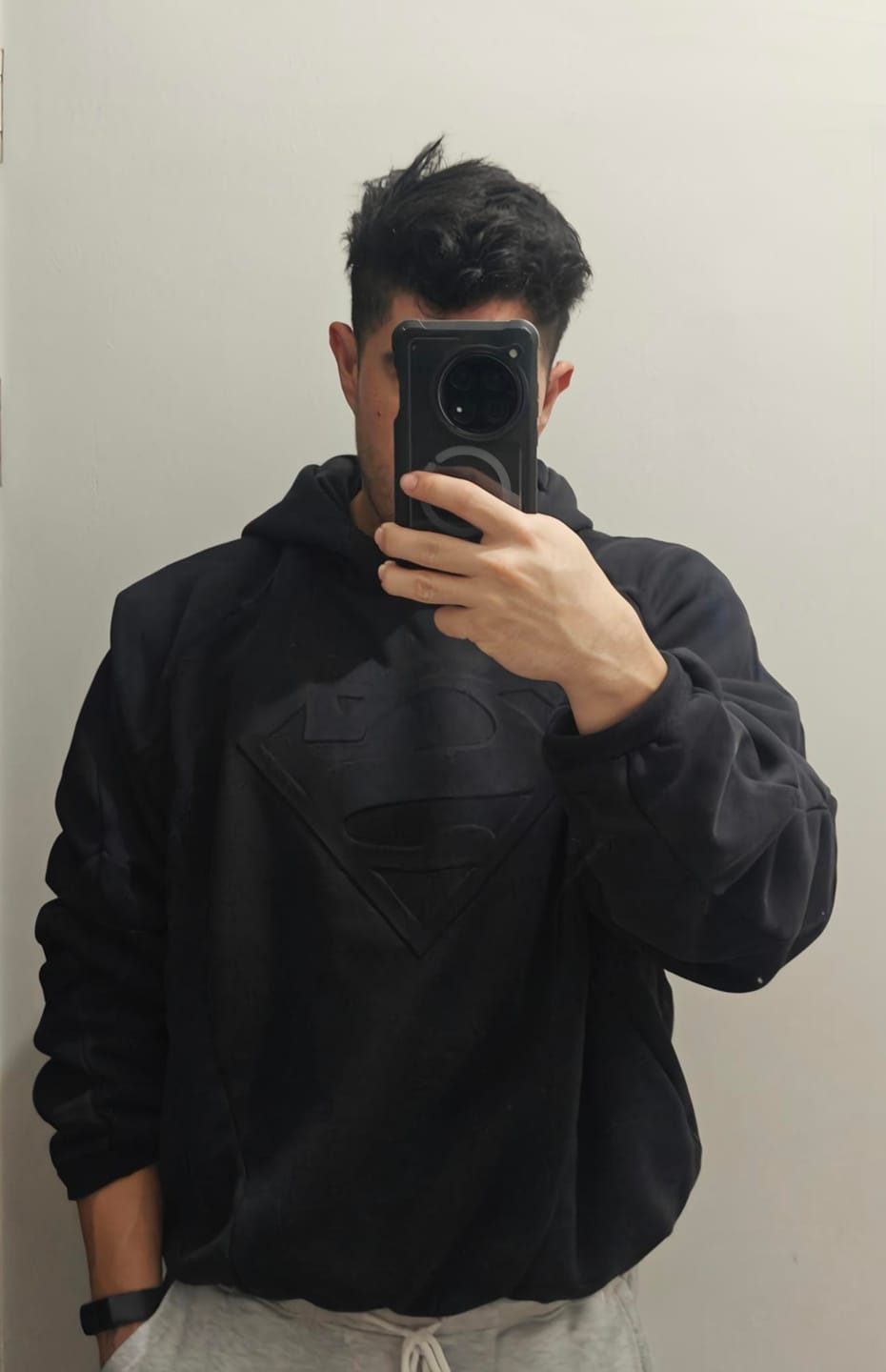 Customer photo review of 5094 - Superman Shield Hoodies