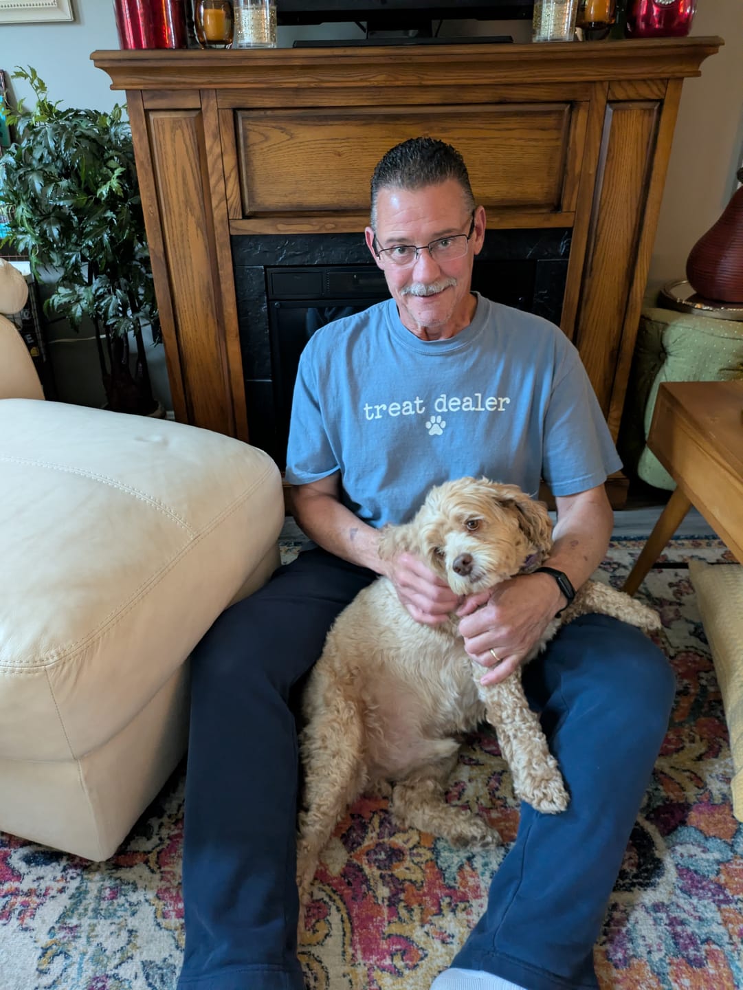 Customer photo review of Vintage Treat Dealer T-Shirt