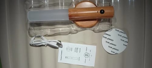 Customer photo review of Rechargeable Motion Sensor Wall Light