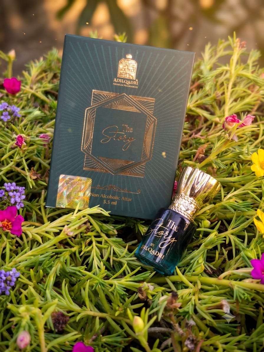 Customer photo review of The Story Luxury Attar Perfume