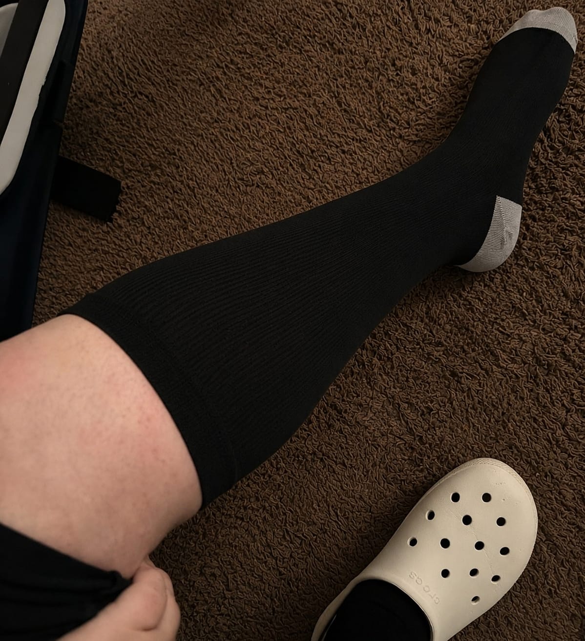 Customer photo review of Bamboo Compression Socks
