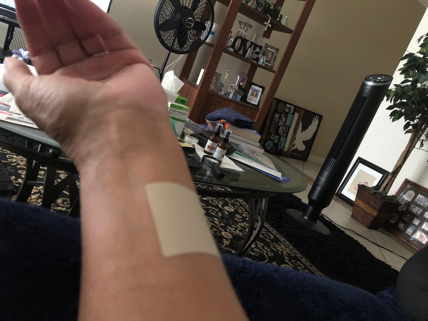 Customer photo review of mussage 8 Hour Sleep Patch