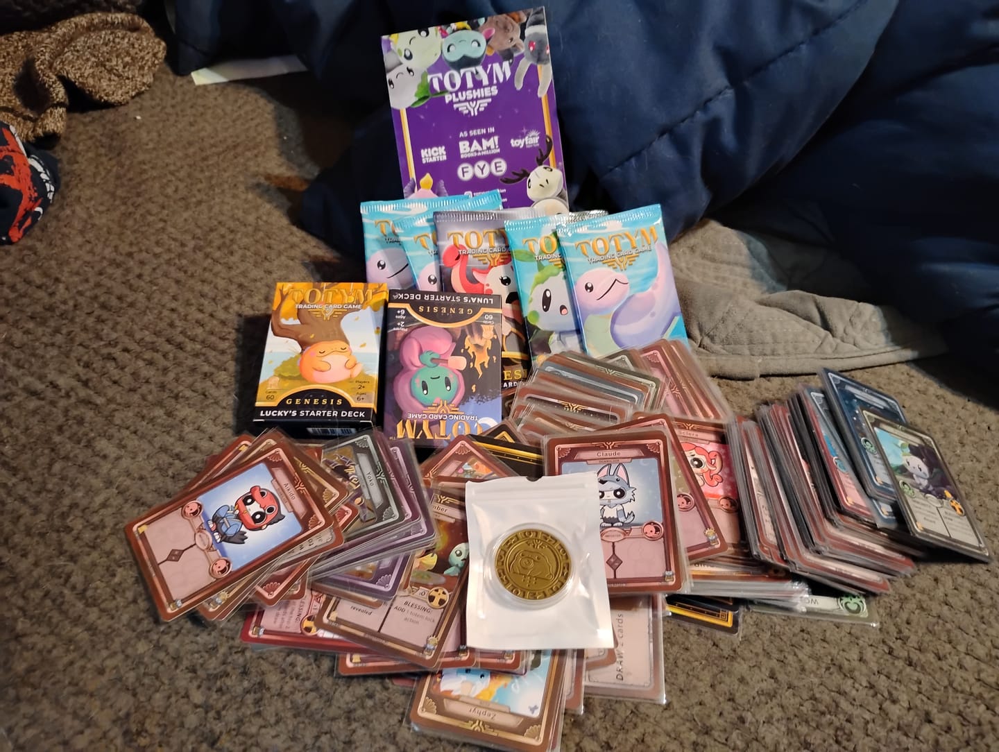 Customer photo review of TOTYM Trading Card Game | Genesis Base Set - 1st Edition
