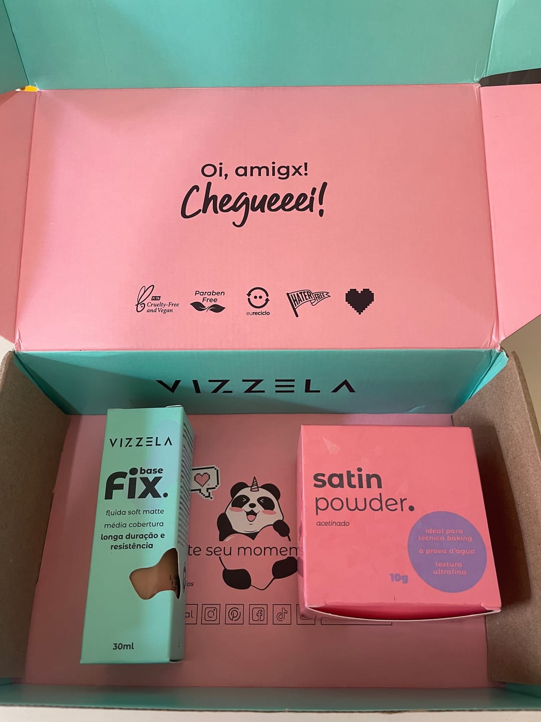 Customer photo review of Base Líquida FIX - Vizzela