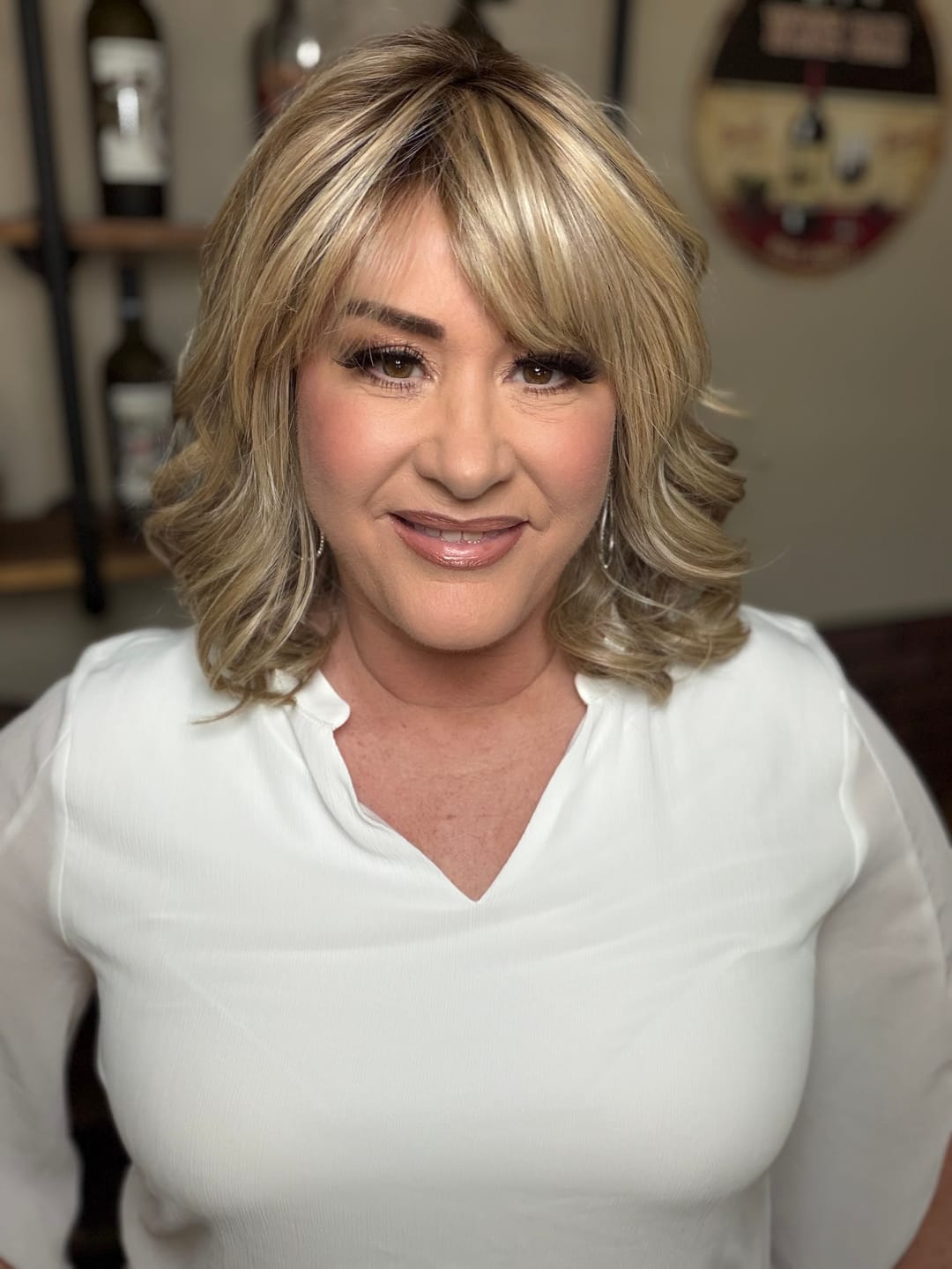 Customer photo review of CUPIDS BOW - Sunlit Beige Blonde