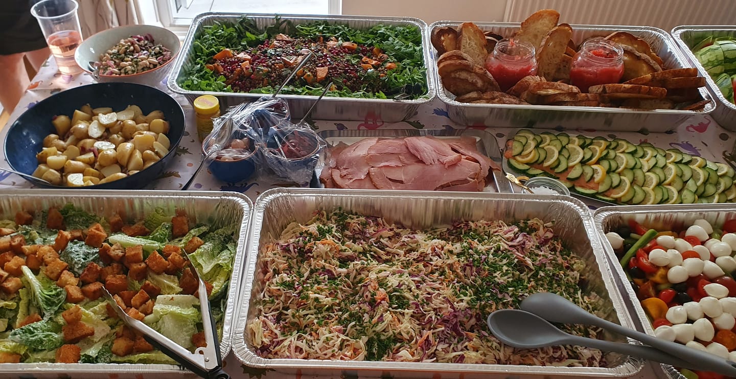 Customer photo review of Foil Full Deep Gasto Containers Recyclable 9000ml/316oz