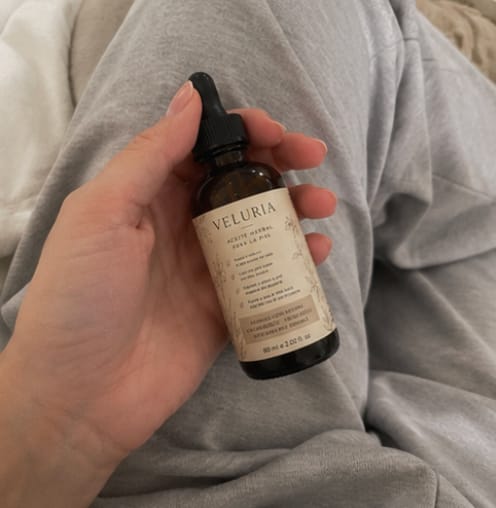 Customer photo review of Aceite Reductor de Vello Facial — Fórmula 100% Natural