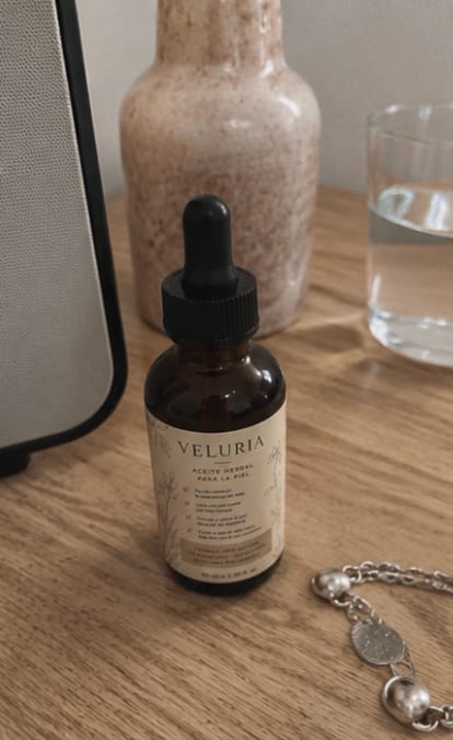 Customer photo review of Aceite Reductor de Vello Facial — Fórmula 100% Natural