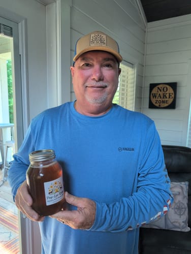 Customer photo review of Richardson 112 Custom Leather Patch Hats