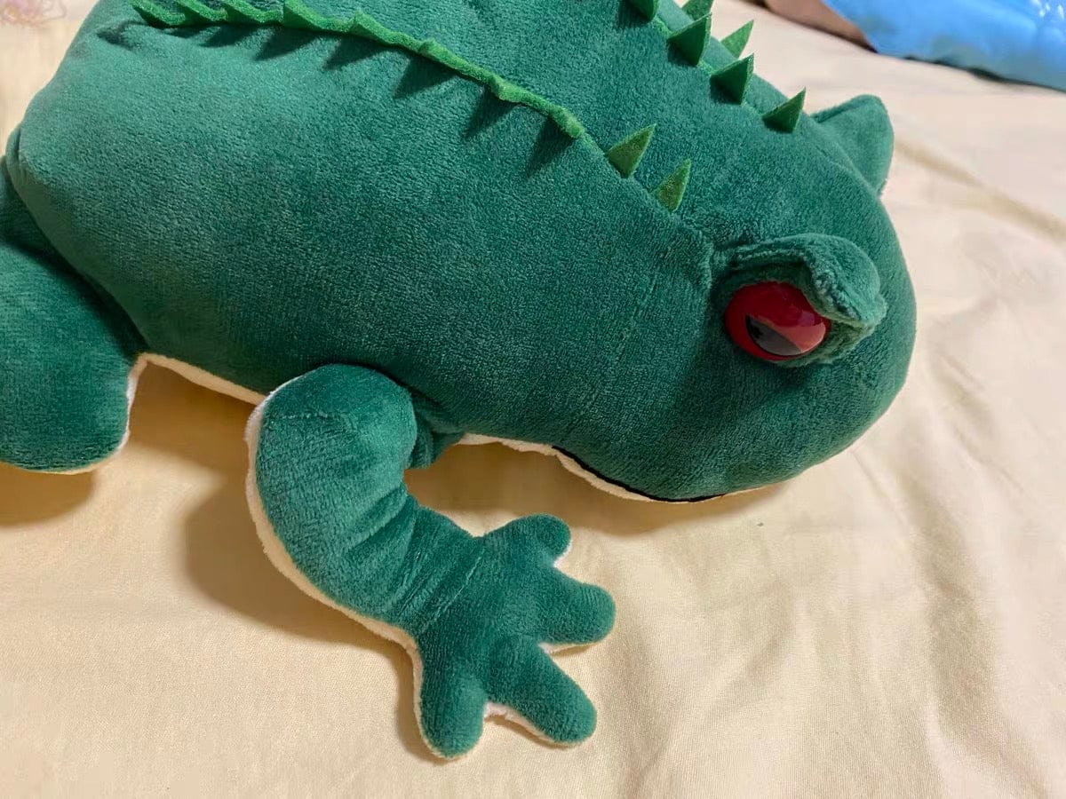 Customer photo review of Beelzebufo Plush – Realistic Prehistoric Frog Stuffed Toy for Paleontology Fans