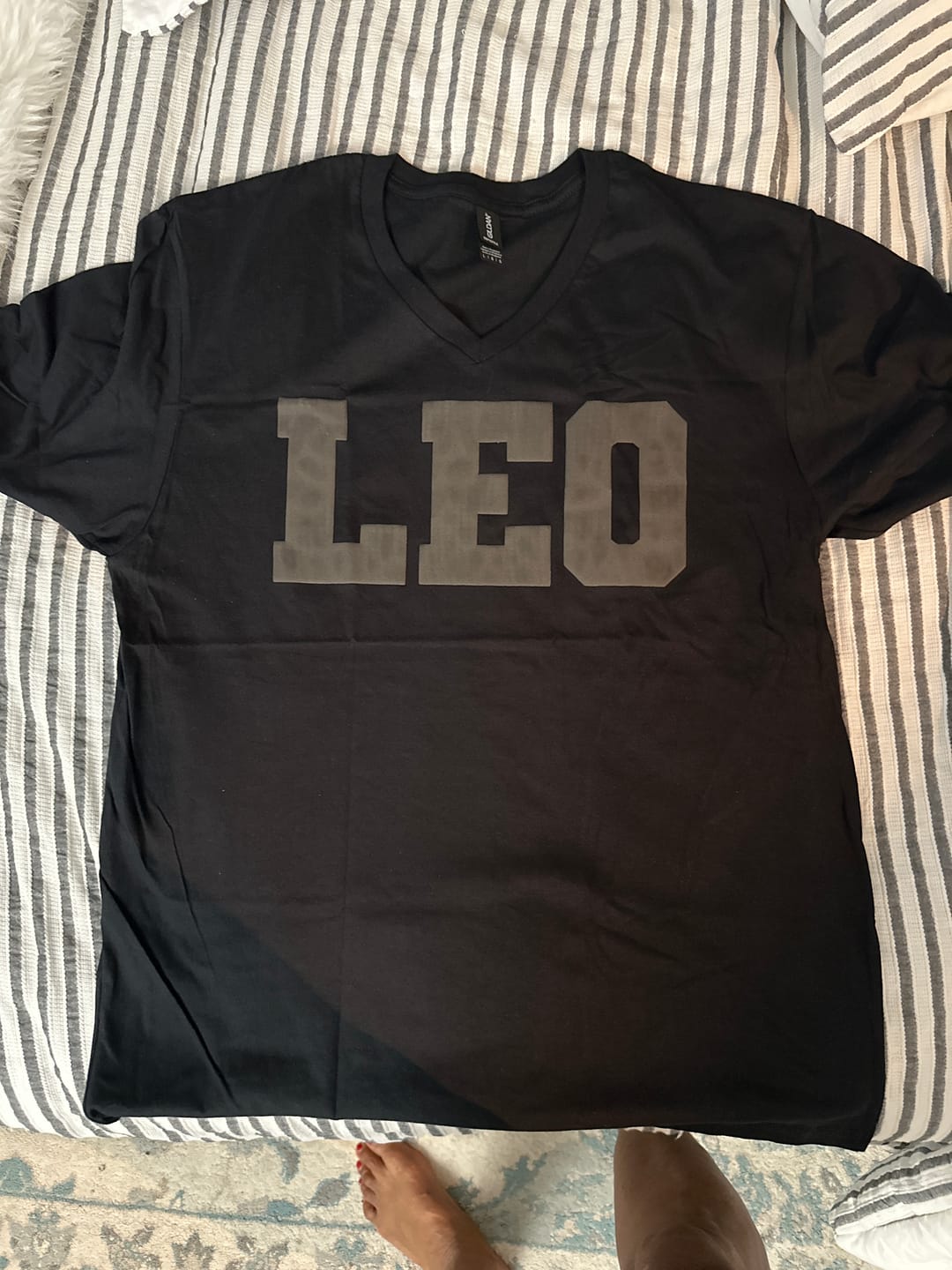 Customer photo review of Puff Leo (Off Black Puff Design)