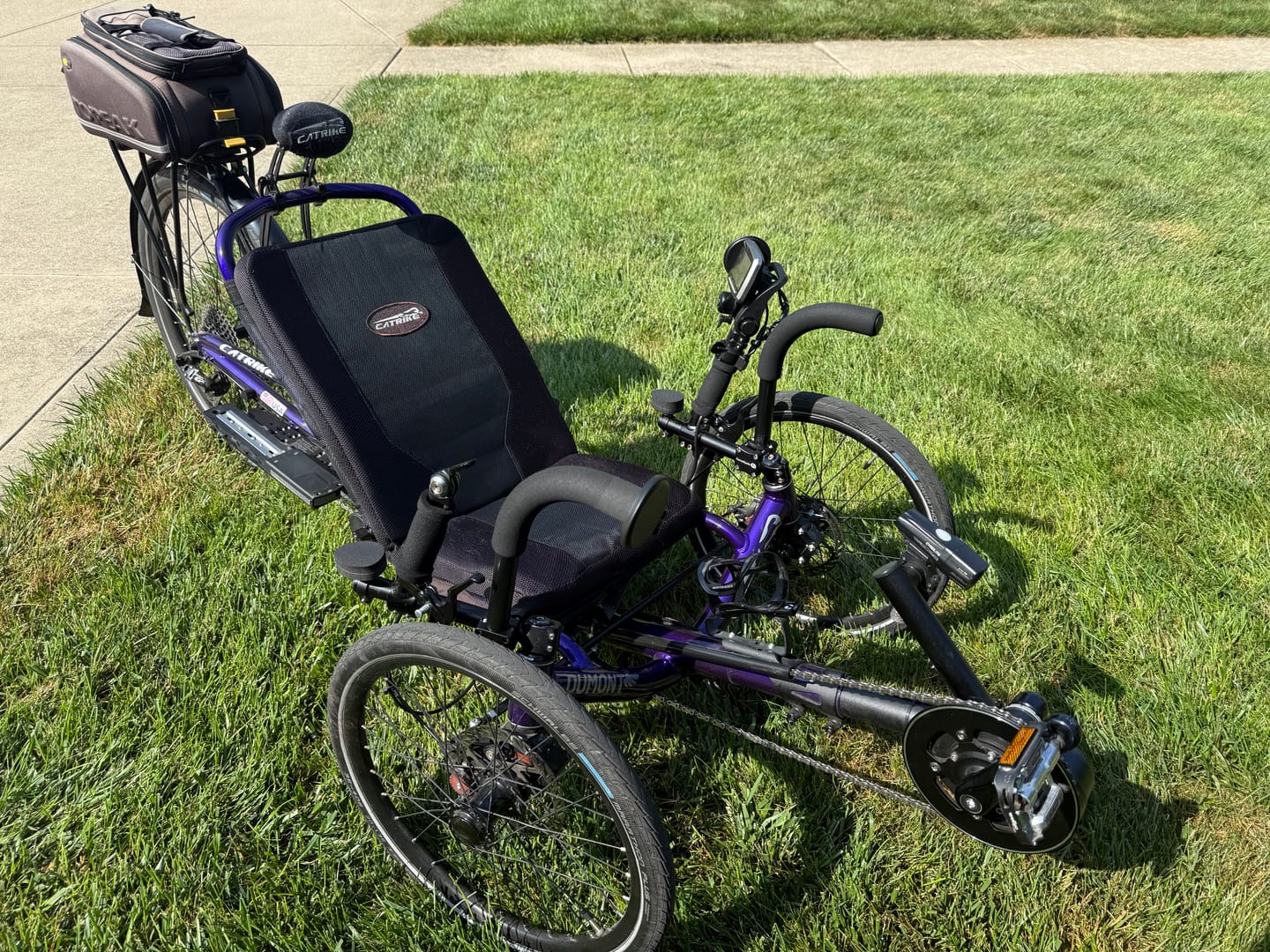 Customer photo review of Catrike Assist Arms