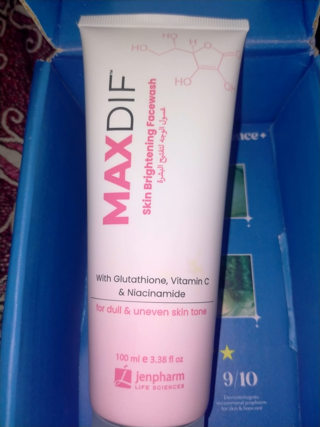 Customer photo review of MandelAC Serum