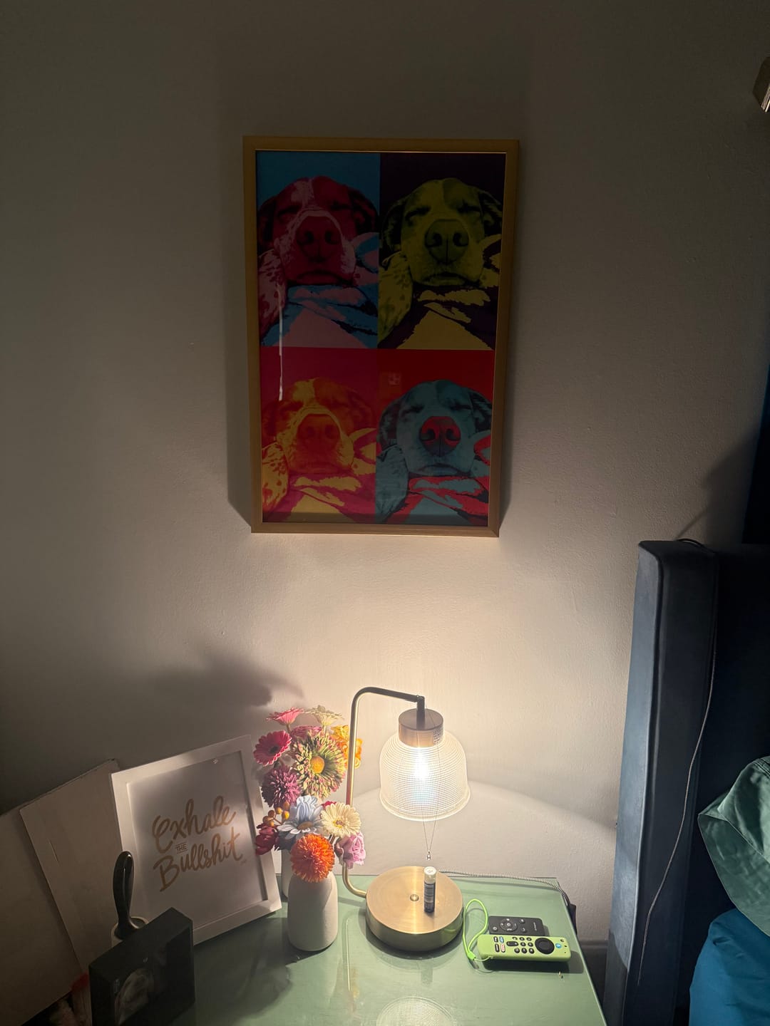 Customer photo review of Color Squares - Personalized Poster