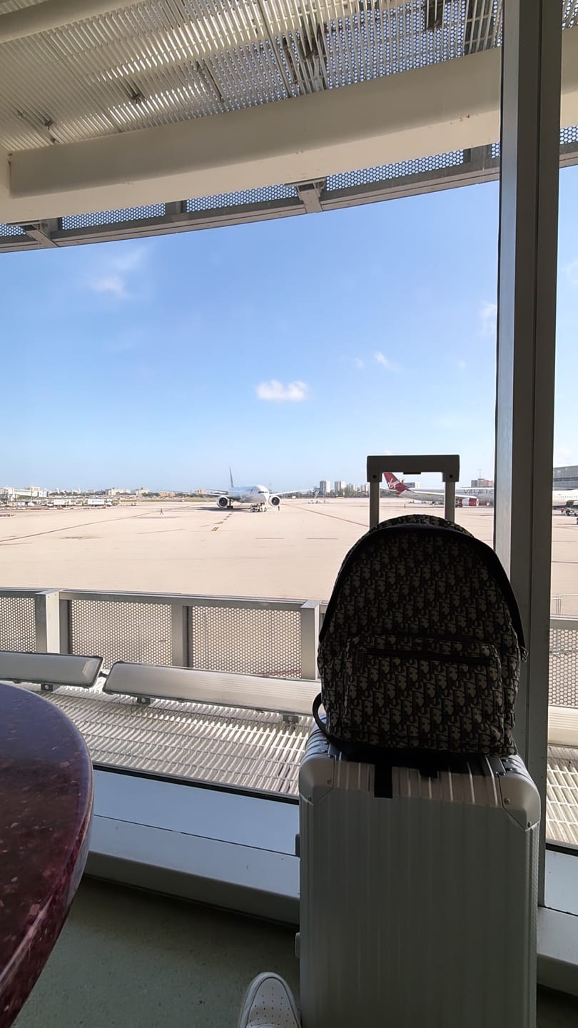 Customer photo review of TREVA Aluminum Suitcase Silver