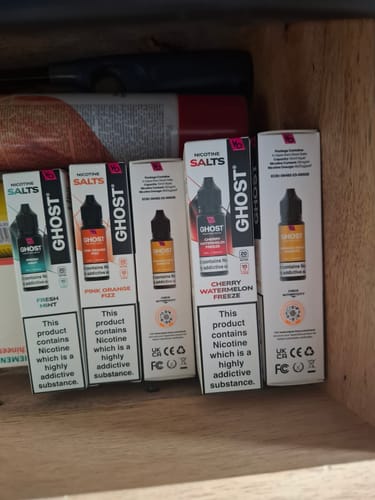 Customer photo review of Ghost Salts 10ml - 2% de Nicotine  - E-Liquide Sel de Nicotine