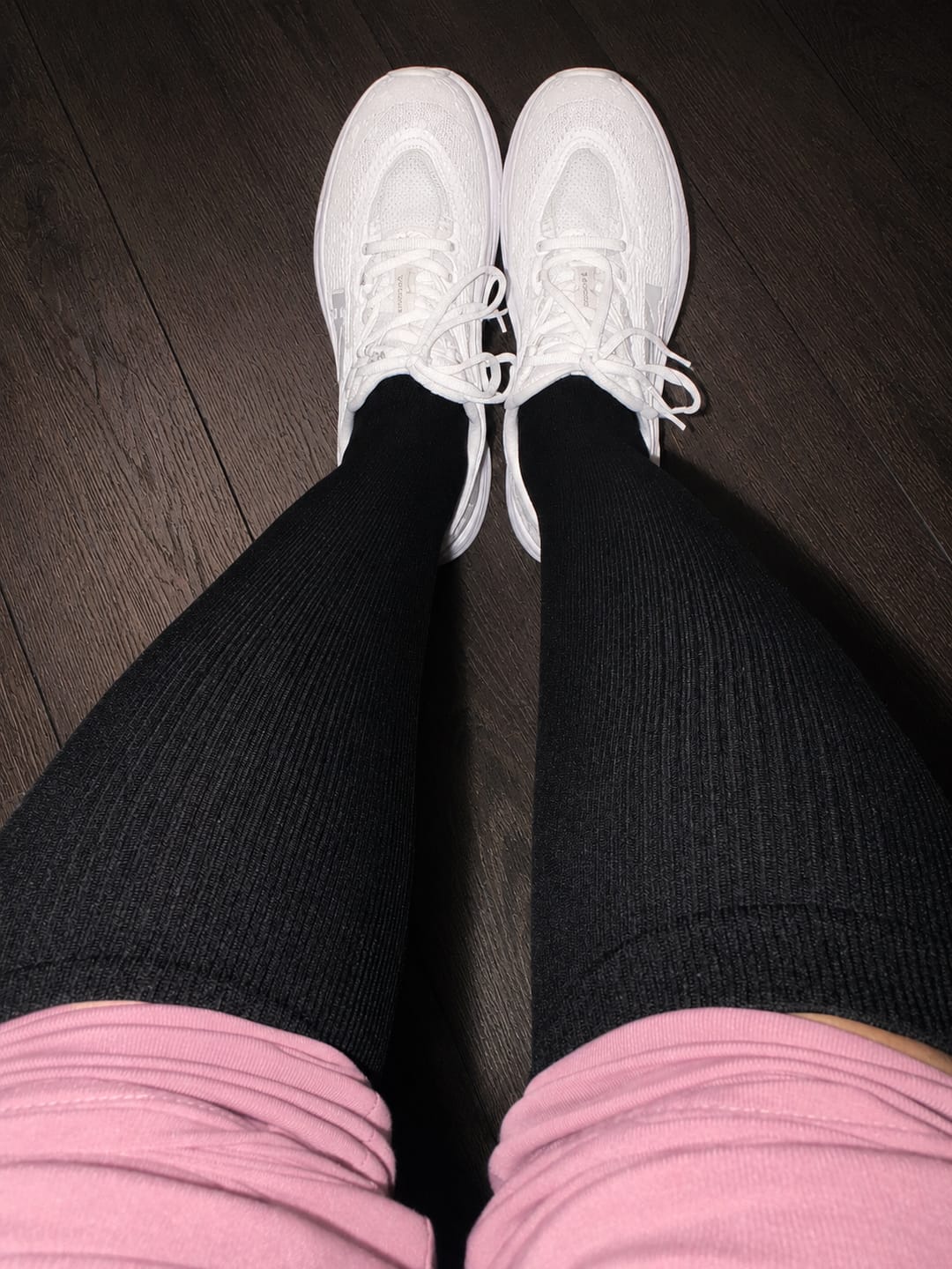 Customer photo review of Bamboo Compression Socks