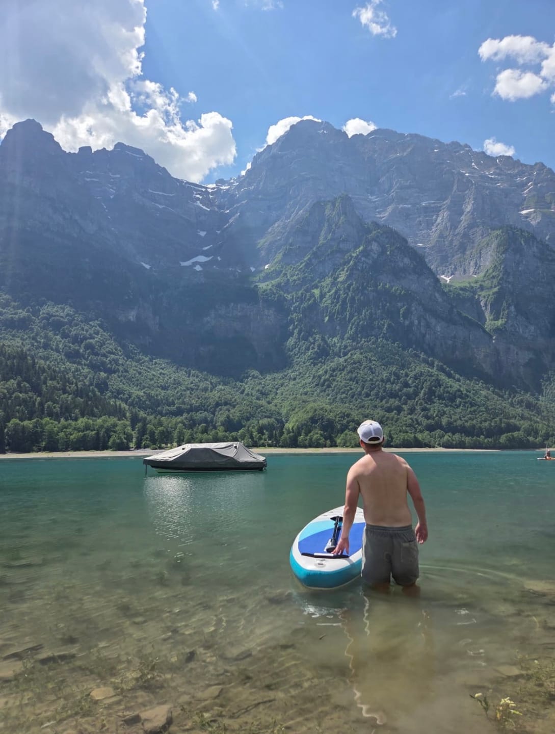 Customer photo review of Klemme für Fiberglas-Paddle - inkl. Versandkosten
