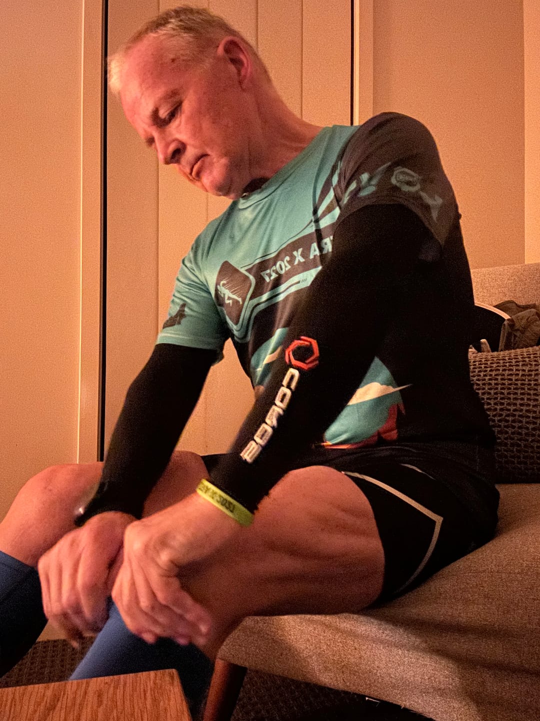 Customer photo review of Men Shirt - Custom Running Lover, Love Running Shirt