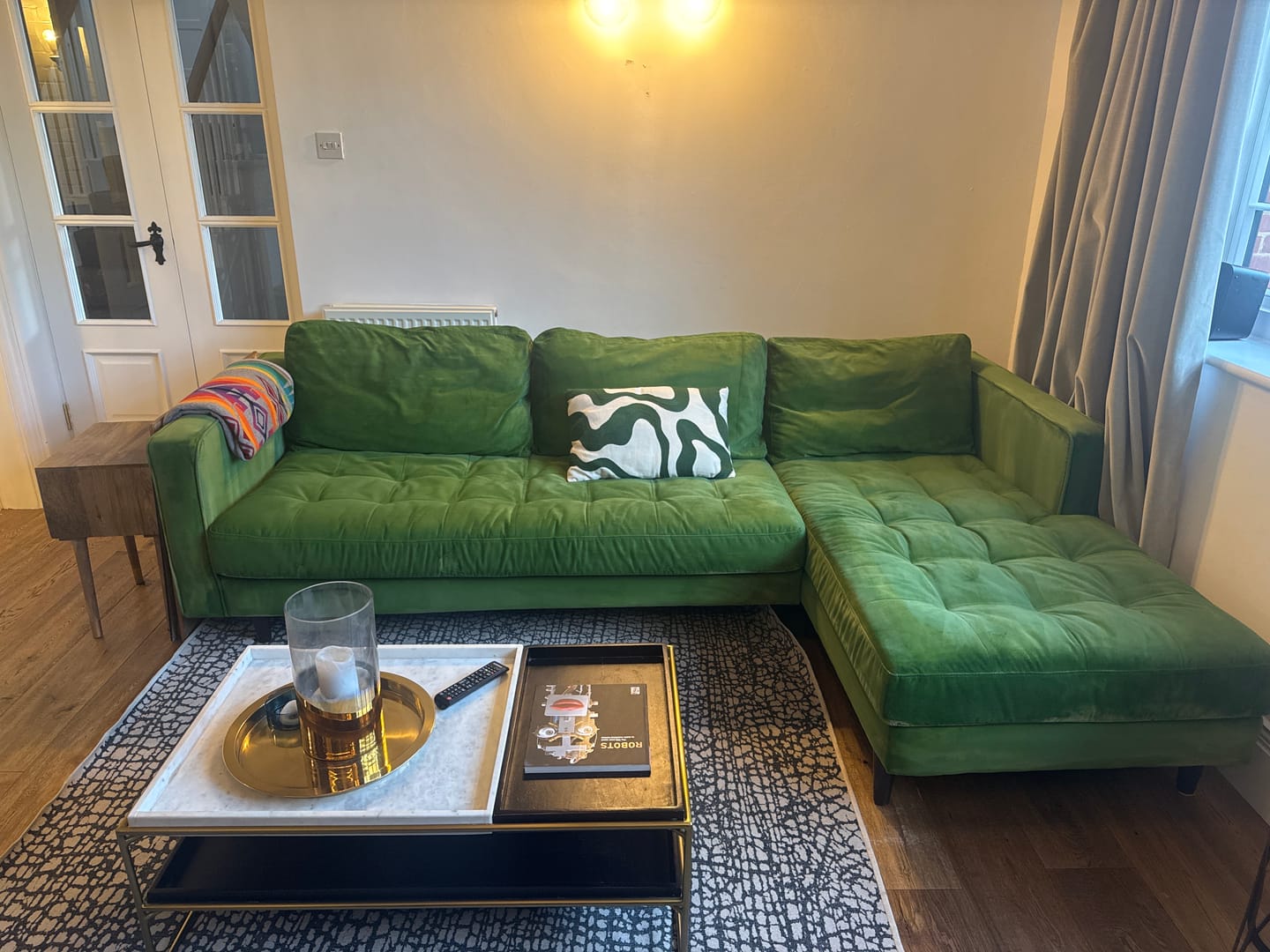 Customer photo review of Fabric Paint -- Green