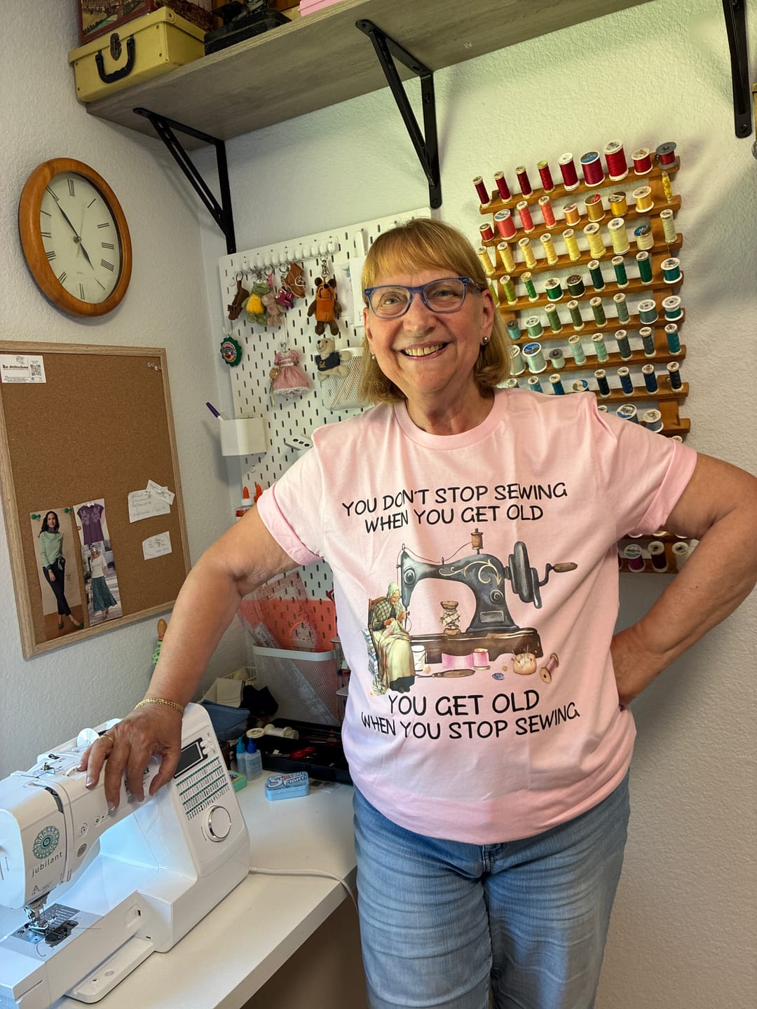 Customer photo review of Forever Sewing T-shirt