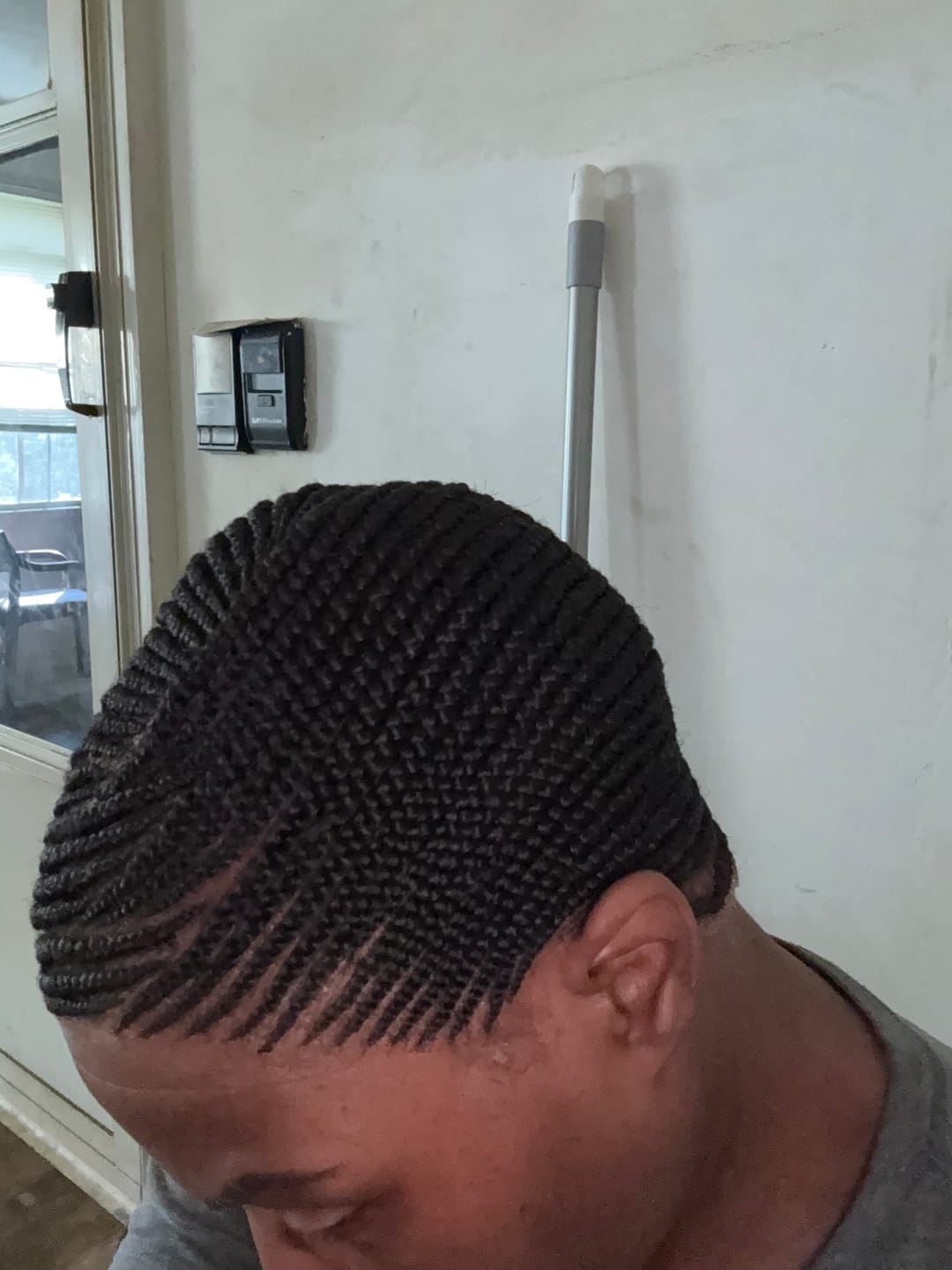 Customer photo review of Cornrow Braid Wig - Swiss Full Lace Lemonade - Aaliyah