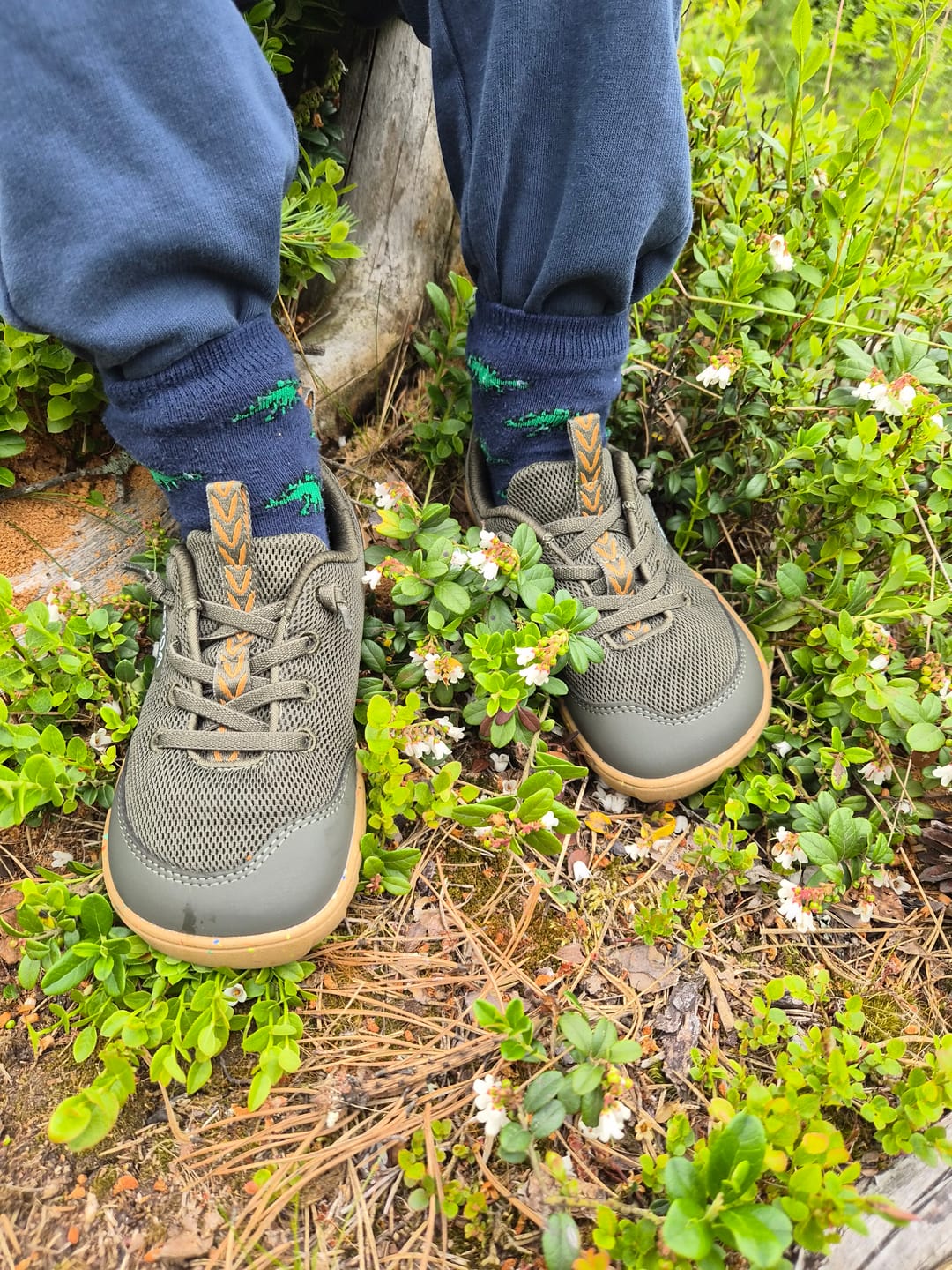 Customer photo review of Vaistoa Kiva lasten paljasjalkatennarit