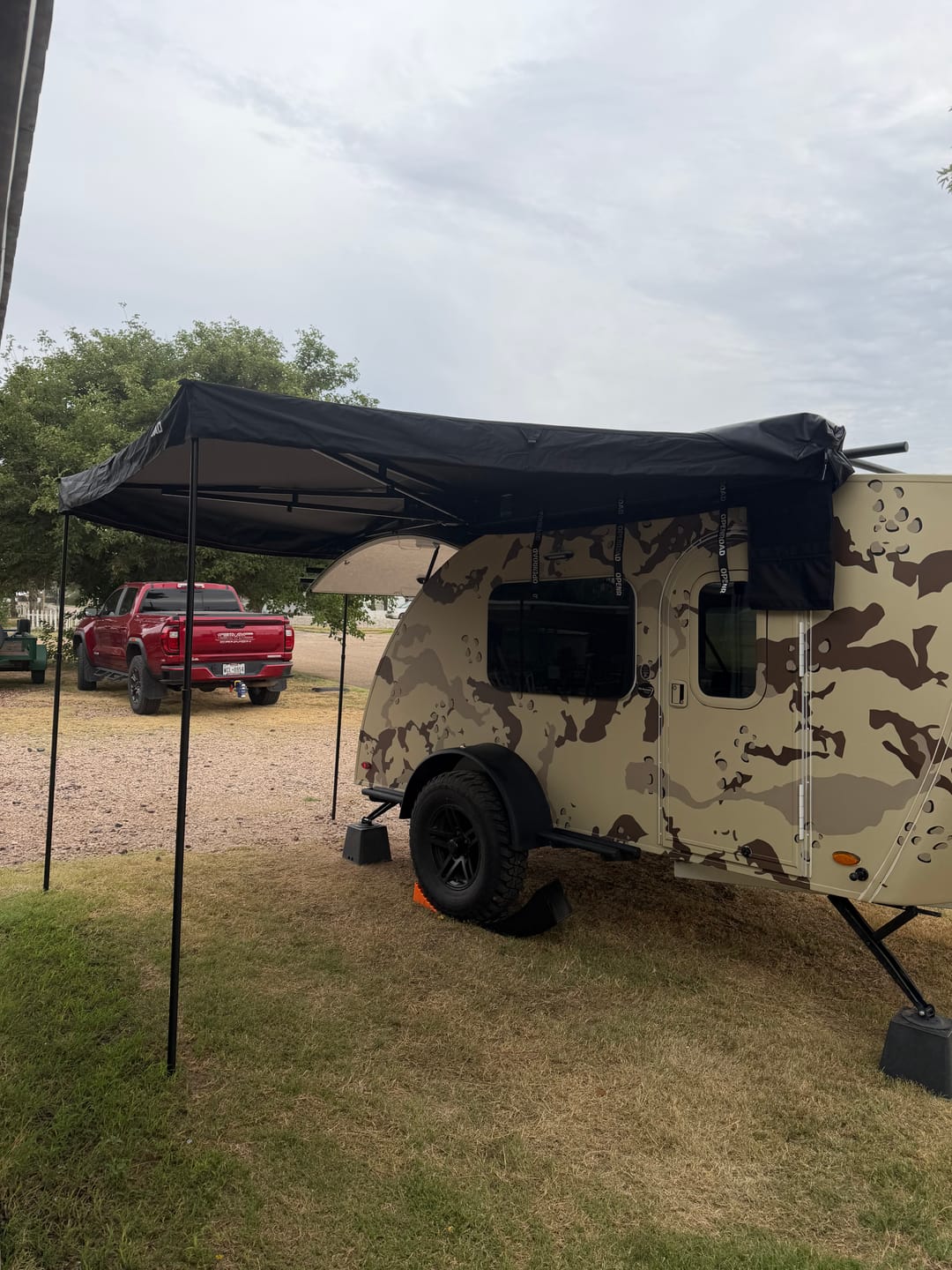 Customer photo review of OPENROAD  270 Free Standing Awning for Camping-Adventure Series