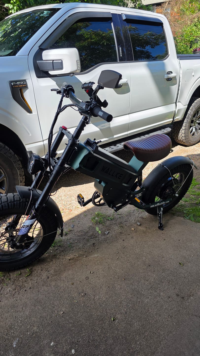 Customer photo review of 2026 Wallke Ravager 60V Series | 60V 70Ah Long-Range Electric Bike | Up to 180+ Miles | 150Nm Torque
