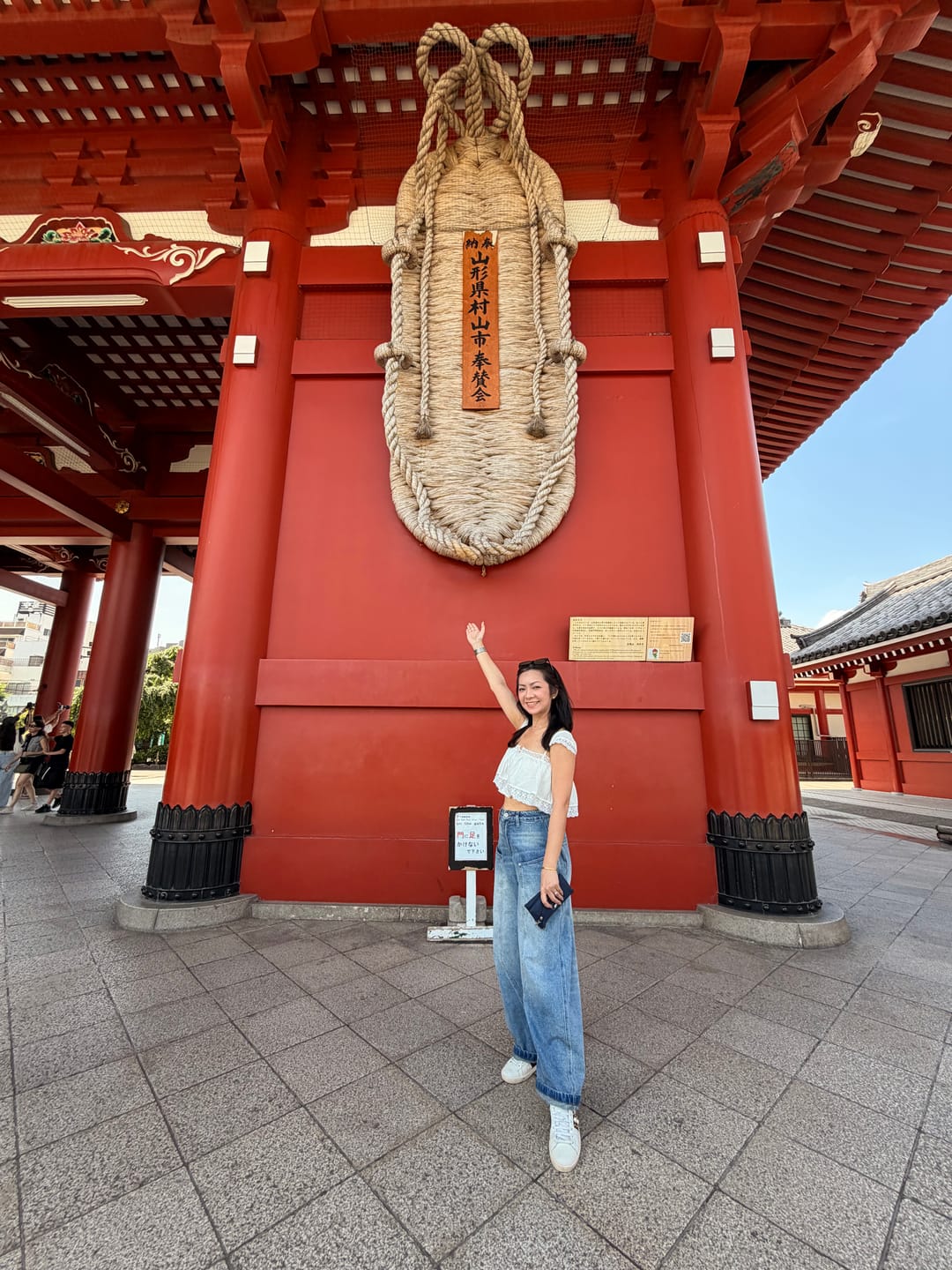Customer photo review of Aelfric Eden Seam Panel Baggy Barrel Jeans