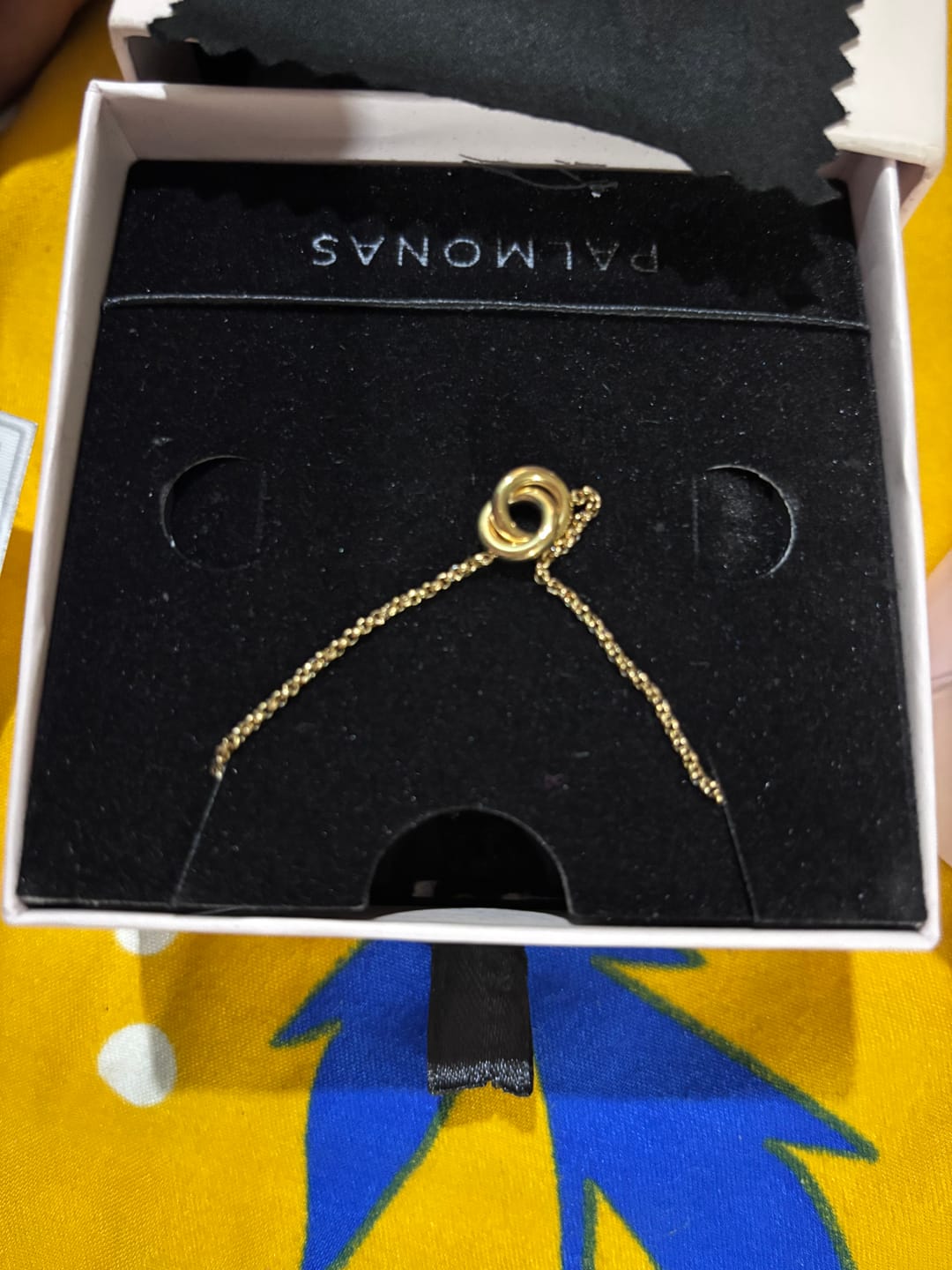 Customer photo review of Emerald Ice Pendant Necklace