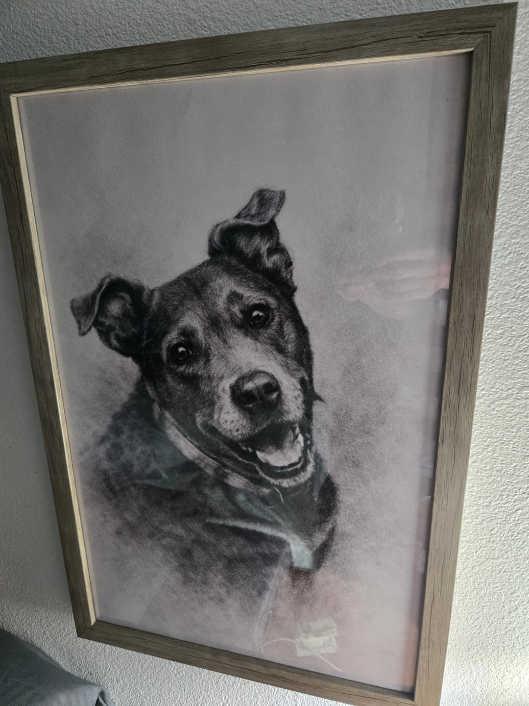Customer photo review of Charcoal - Personalized Poster