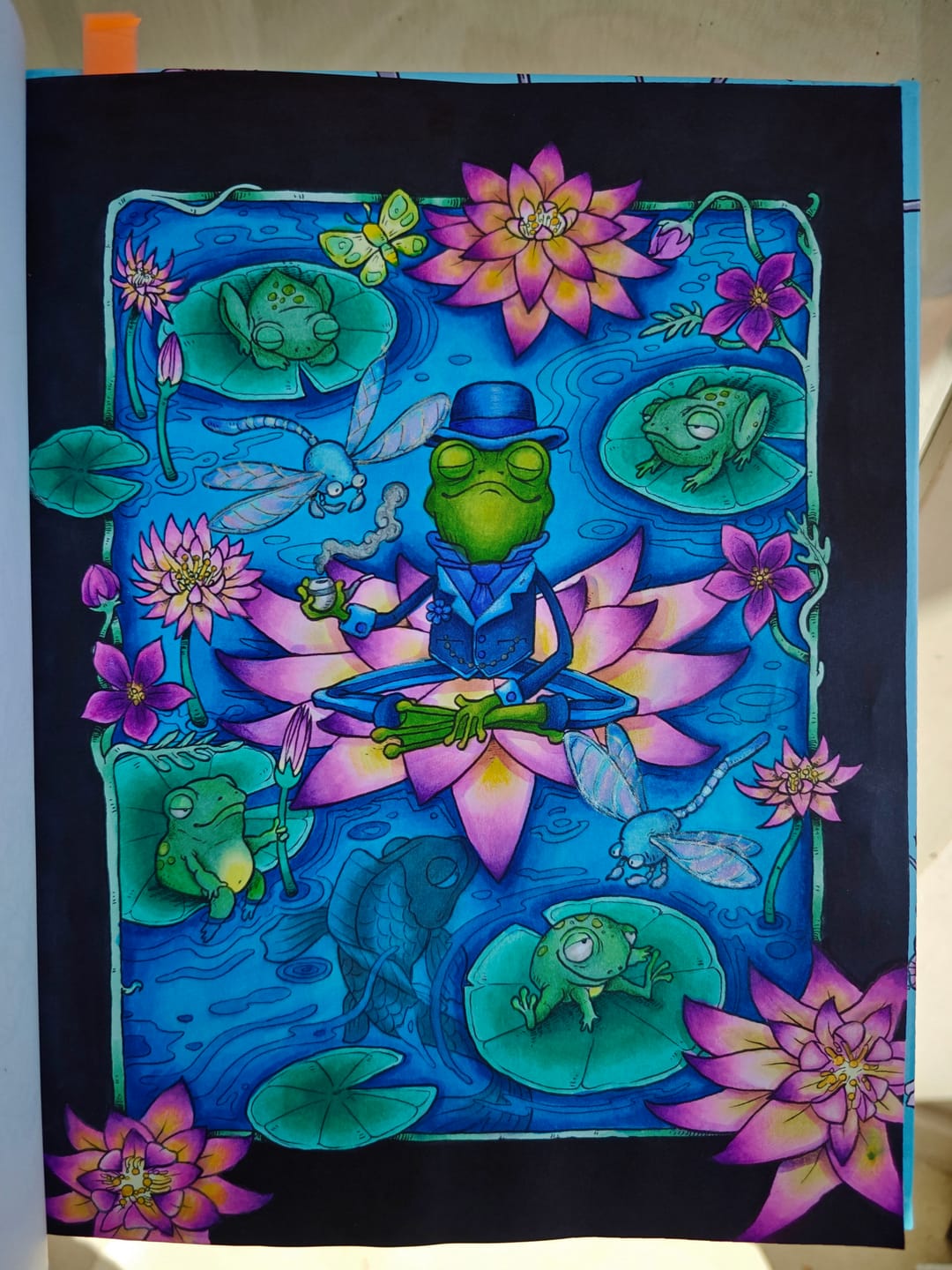 Customer photo review of Ohuhu Honolulu New 48 Pastel Colors Dual Tips Alcohol Art Markers - Blossoming