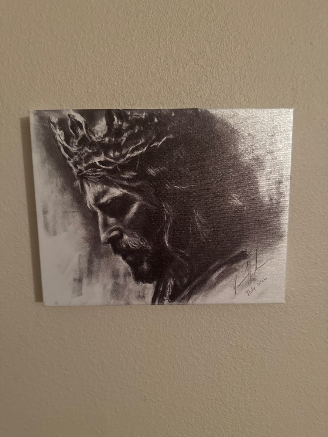 Customer photo review of Glory is Our King (Sketch)