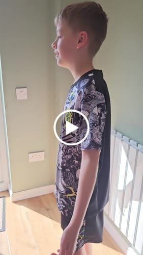 Customer photo review of Brazil "Jesus" Premium Kids Size Kit